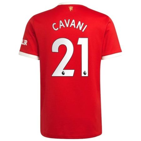 Camisola Manchester United Edinson Cavani 21 Principal 2021 2022